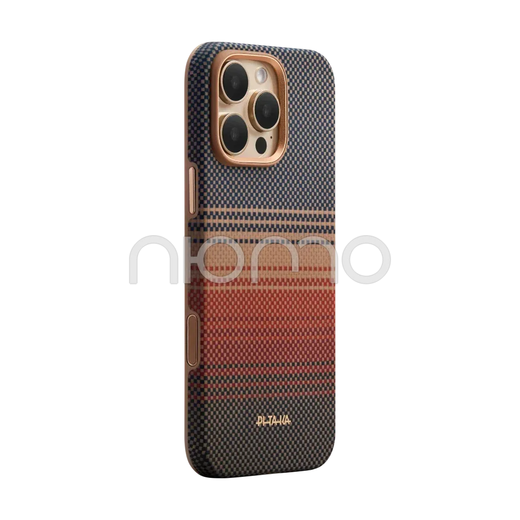 PITAKA Military-Grade Protective Case · iPhone 16 Pro · Sunset